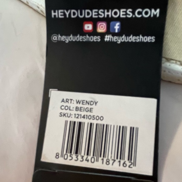 HEY DUDE - Wendy Canvas shoes - Picture 8 of 9